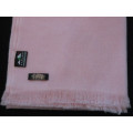 luxury plain knitted 100% pure real cashmere scarf